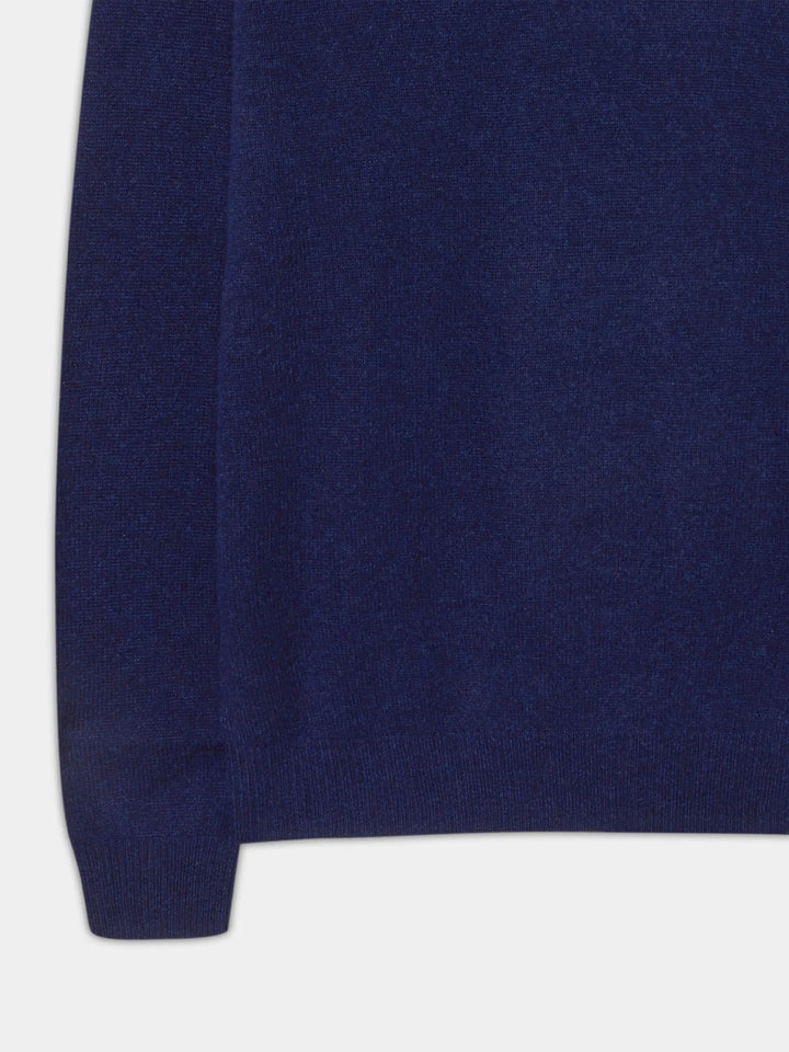 Lammullströja med half zip - Stenströms Store