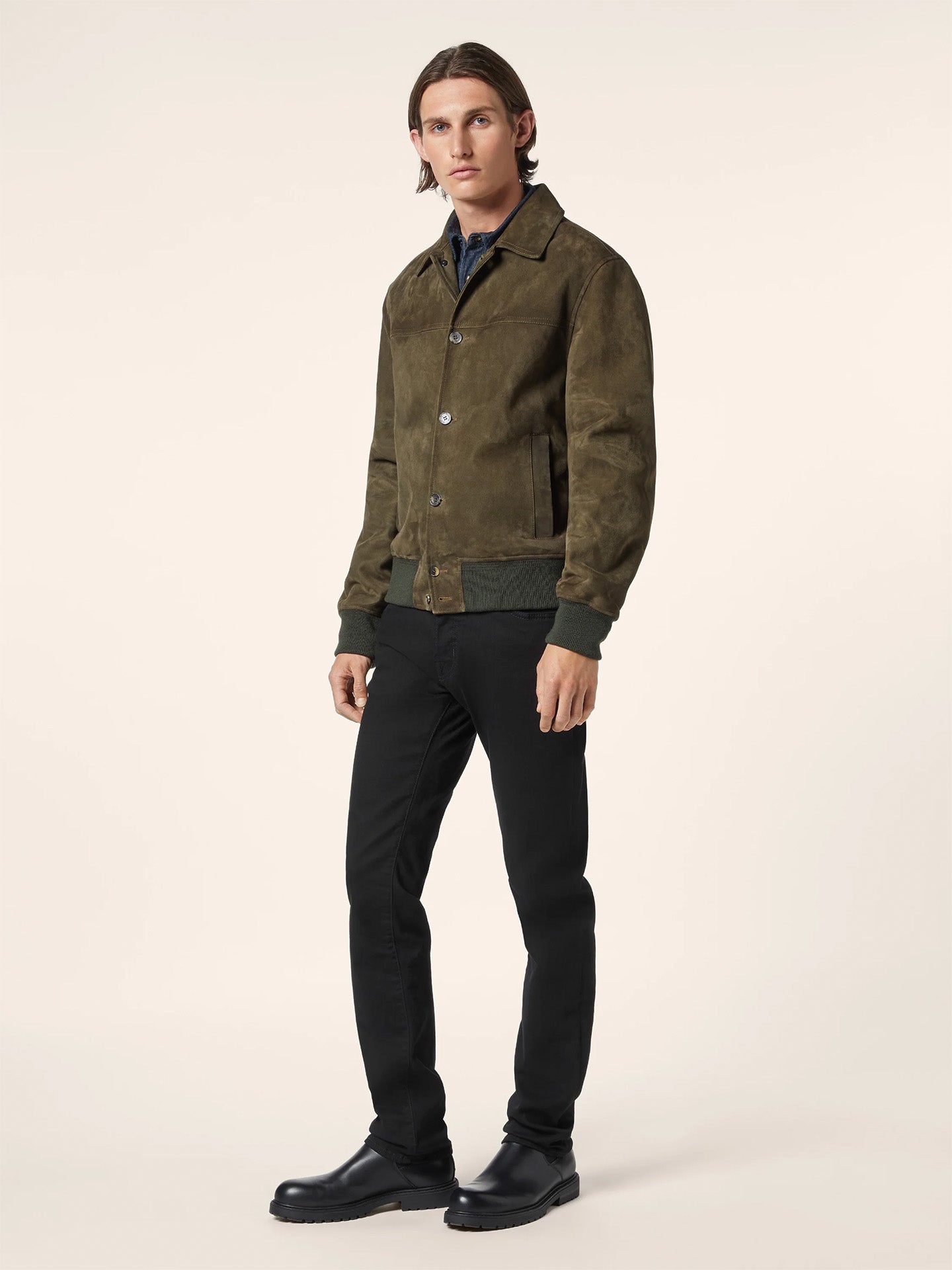 Bard Slim Fit Stay Black Jeans - Stenströms Store