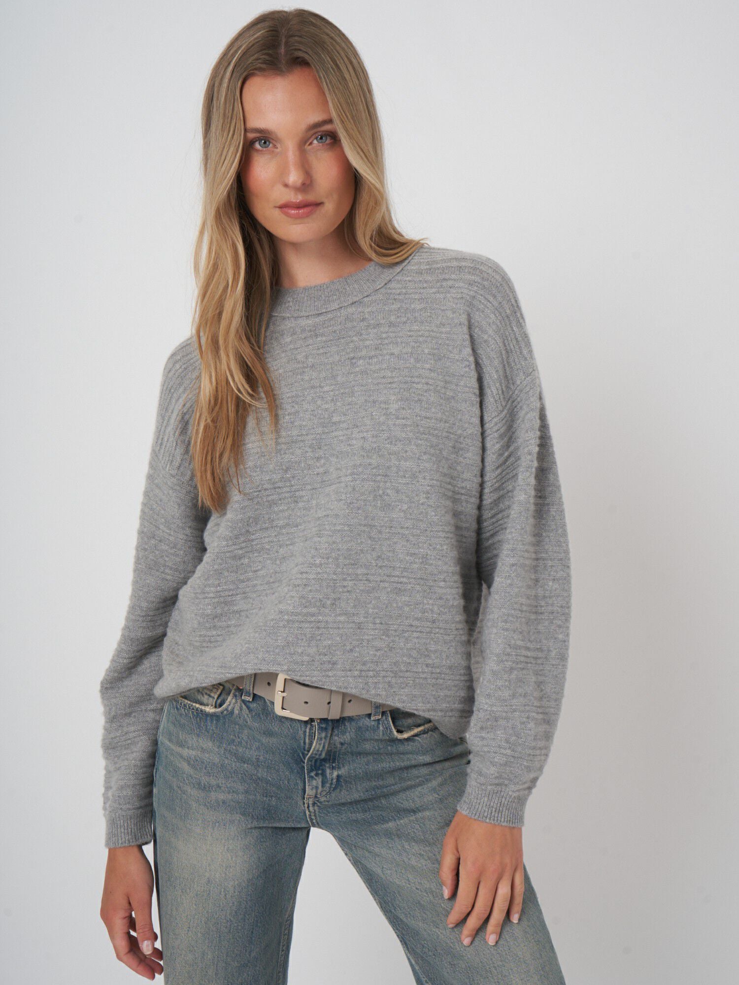 Boxy Fit Cashmere Tröja