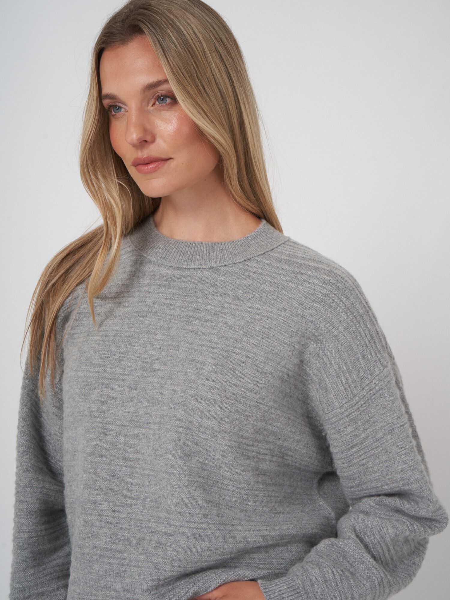 Boxy Fit Cashmere Tröja