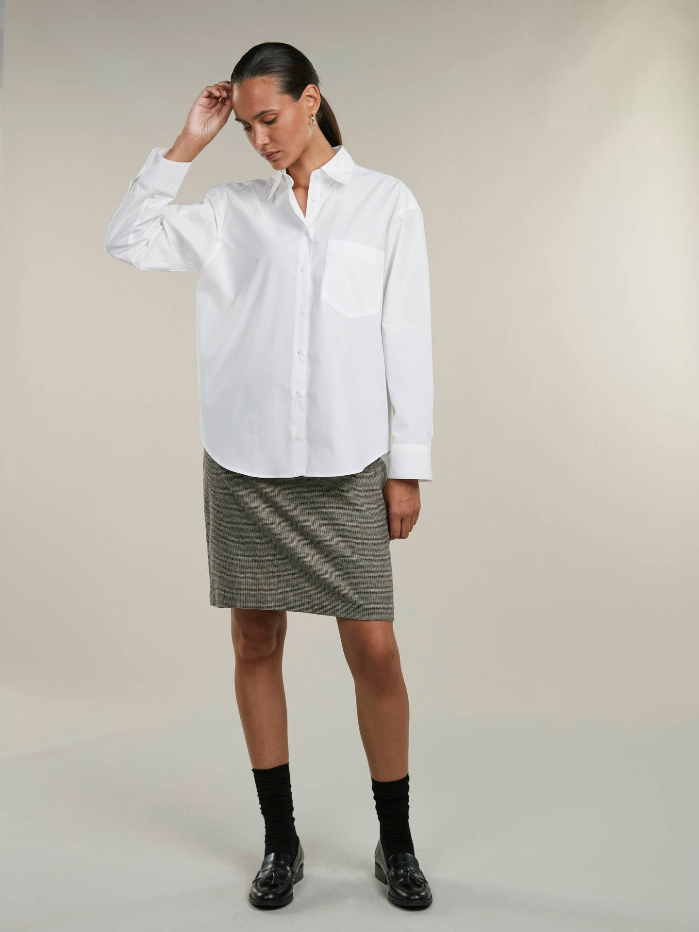 Jackie Oversize Skjorta - Stenströms Store