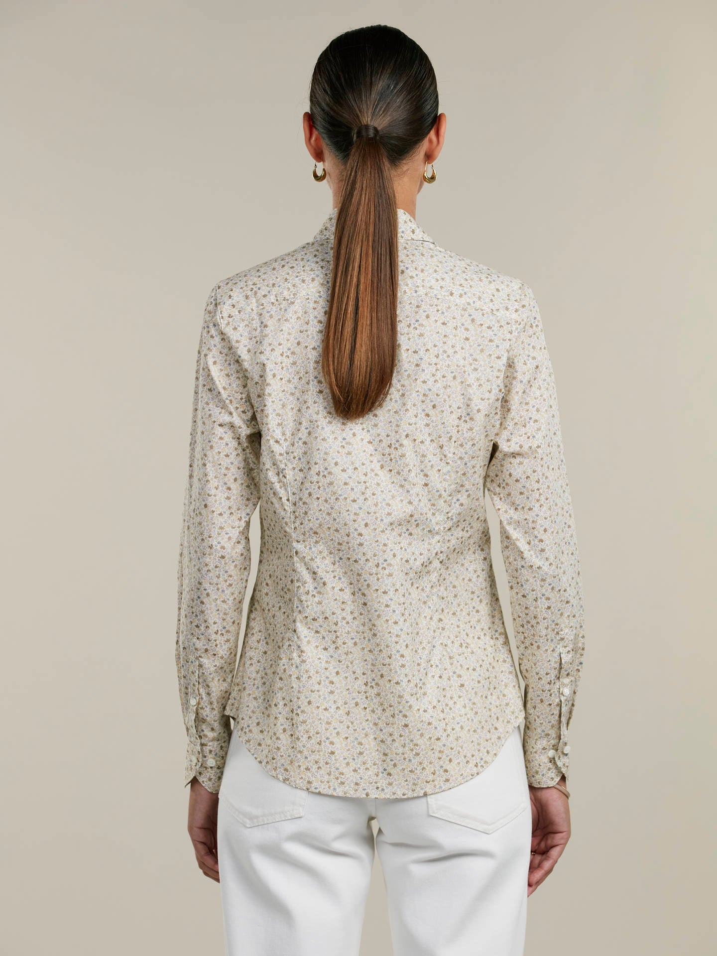 Sofie Regular Blommig Skjorta - Stenströms Store