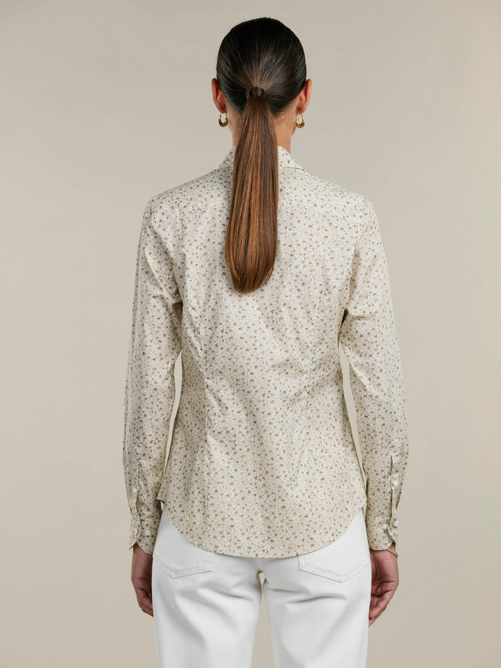Sofie Regular Blommig Skjorta - Stenströms Store