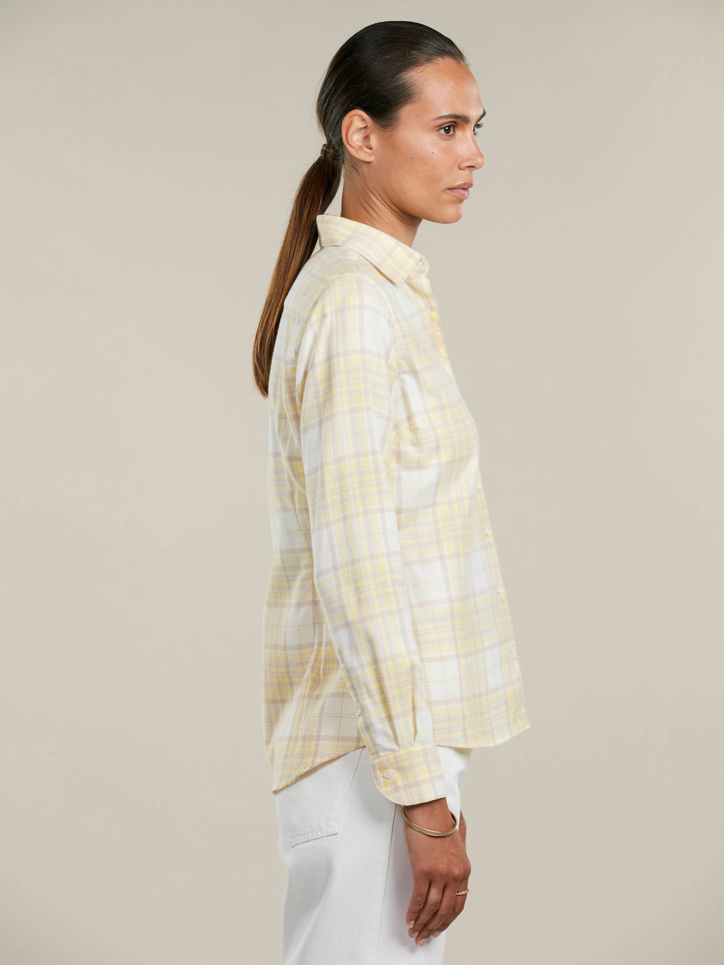 Sofie Regular Rutig Flanellskjorta - Stenströms Store