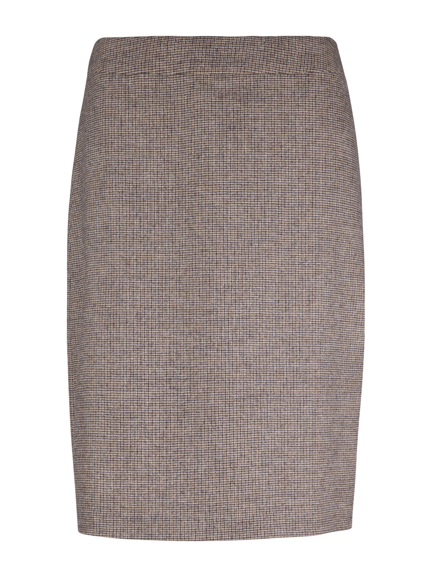 Kirsti Knälång Smårutig Ullkjol - Stenströms Store