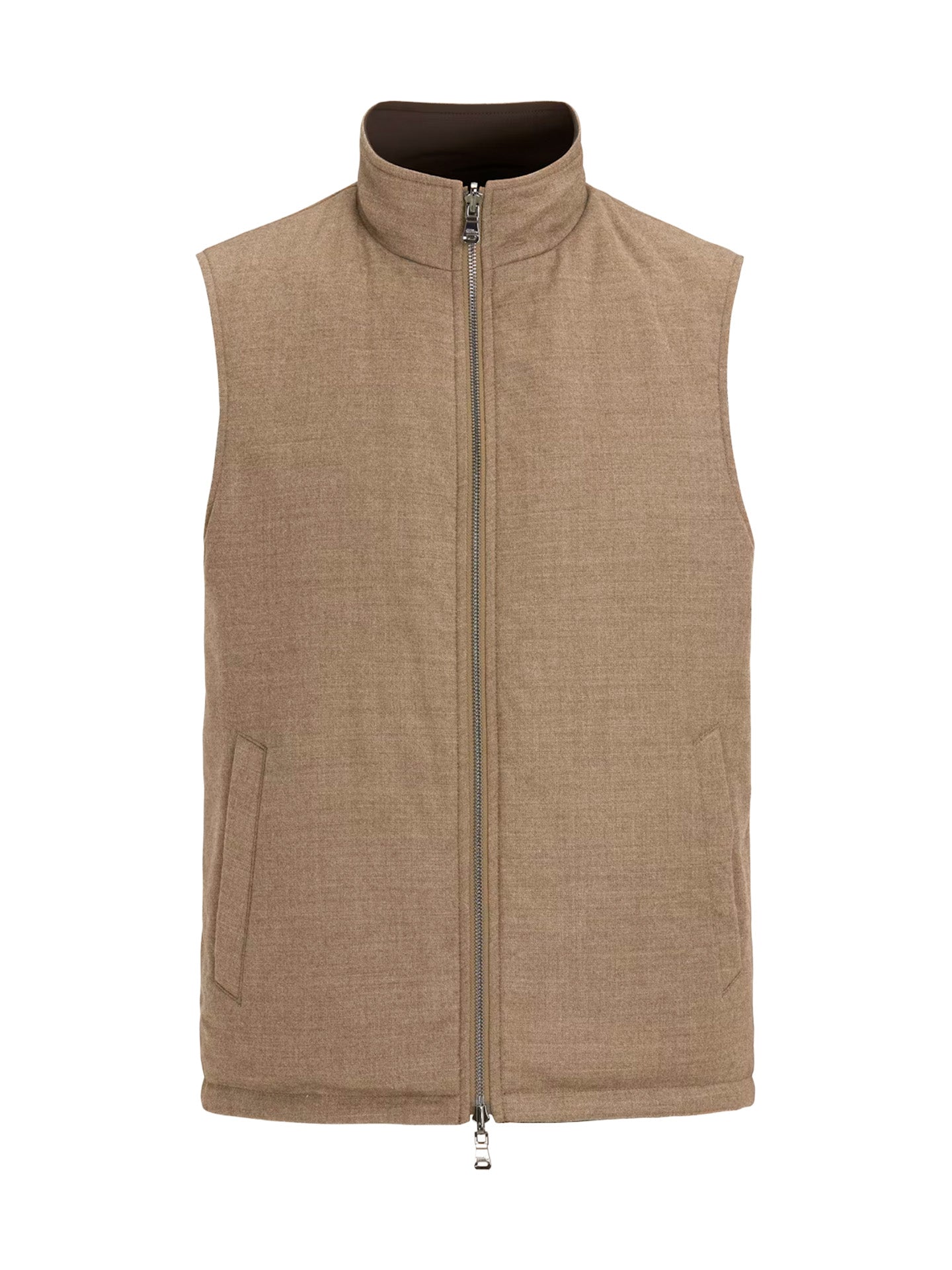 Vändbar Vadderad Flanellväst - Stenströms Store