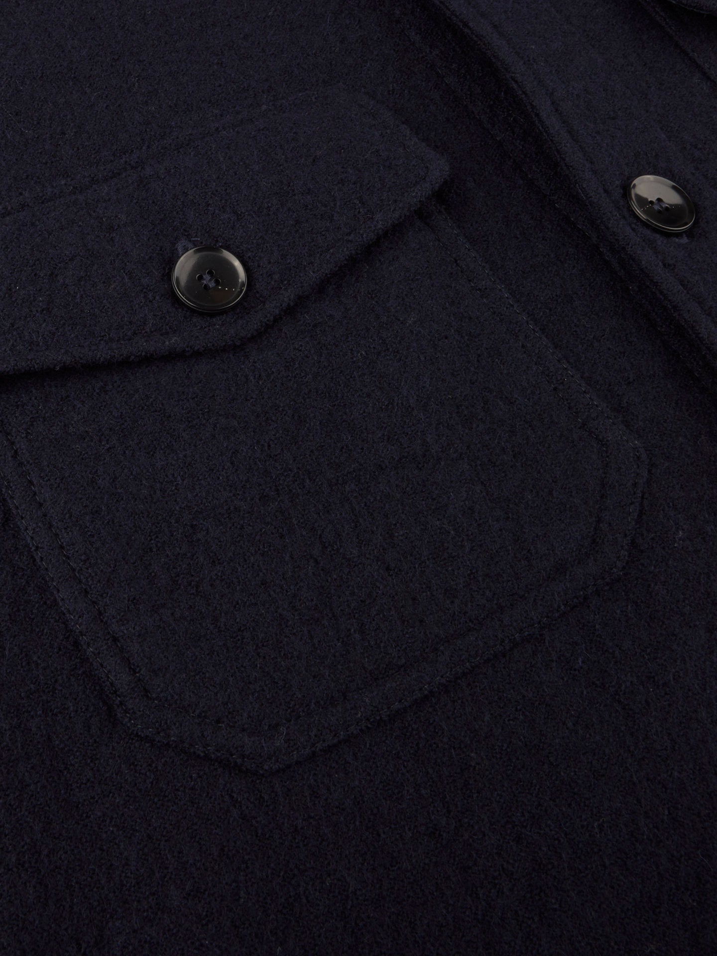 Overshirt i Filtad Ull - Stenströms Store