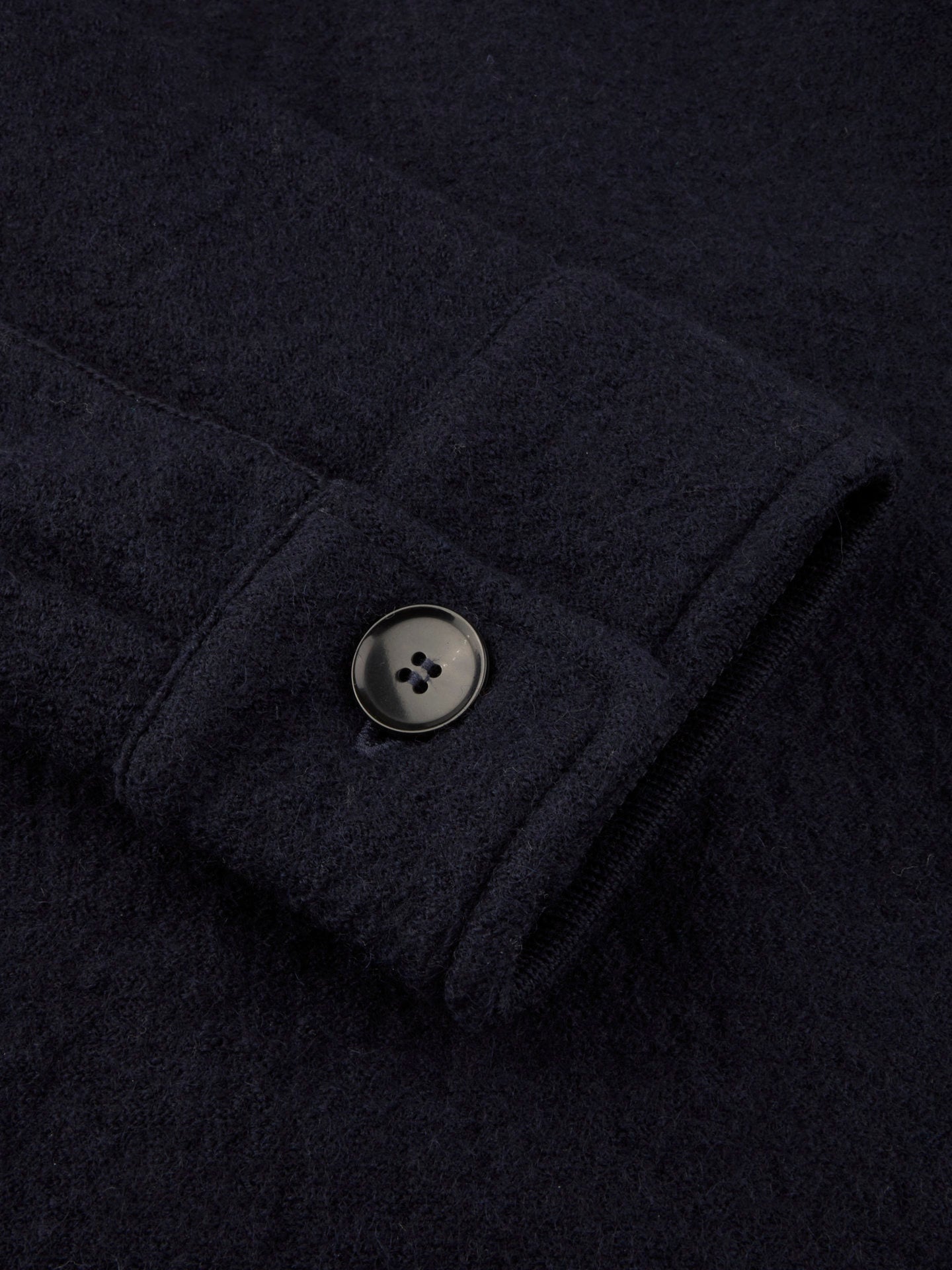 Overshirt i Filtad Ull - Stenströms Store