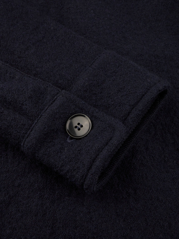 Overshirt i Filtad Ull - Stenströms Store