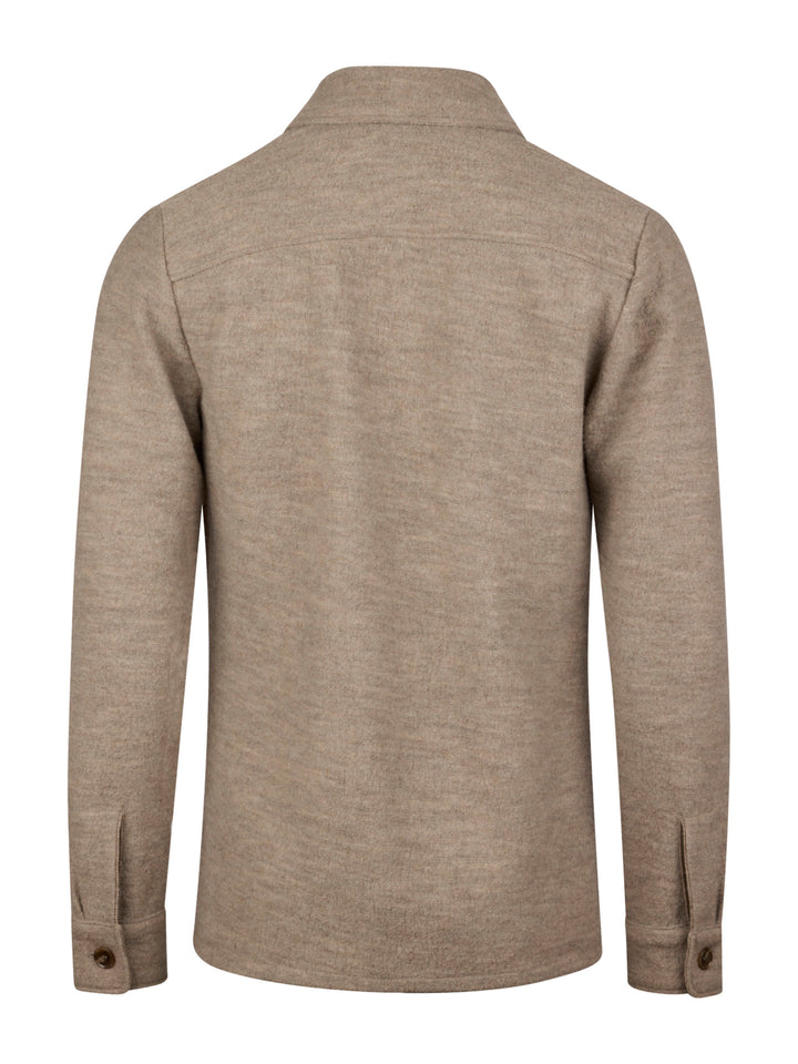 Overshirt i Filtad Ull - Stenströms Store