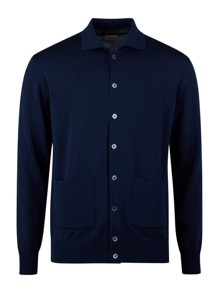 Cardigan i Merinoull - Stenströms Store