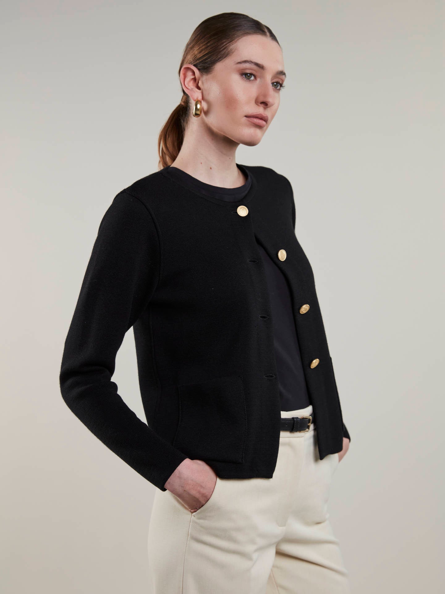 Stina Merinoull Cardigan - Stenströms Store