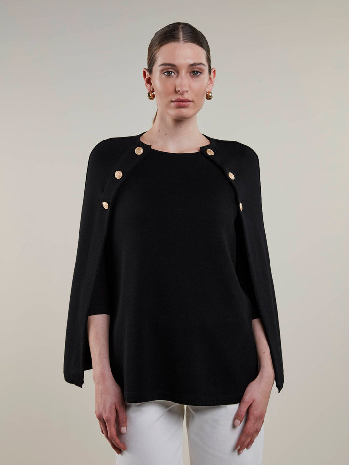 Mary Merinoull Poncho - Stenströms Store