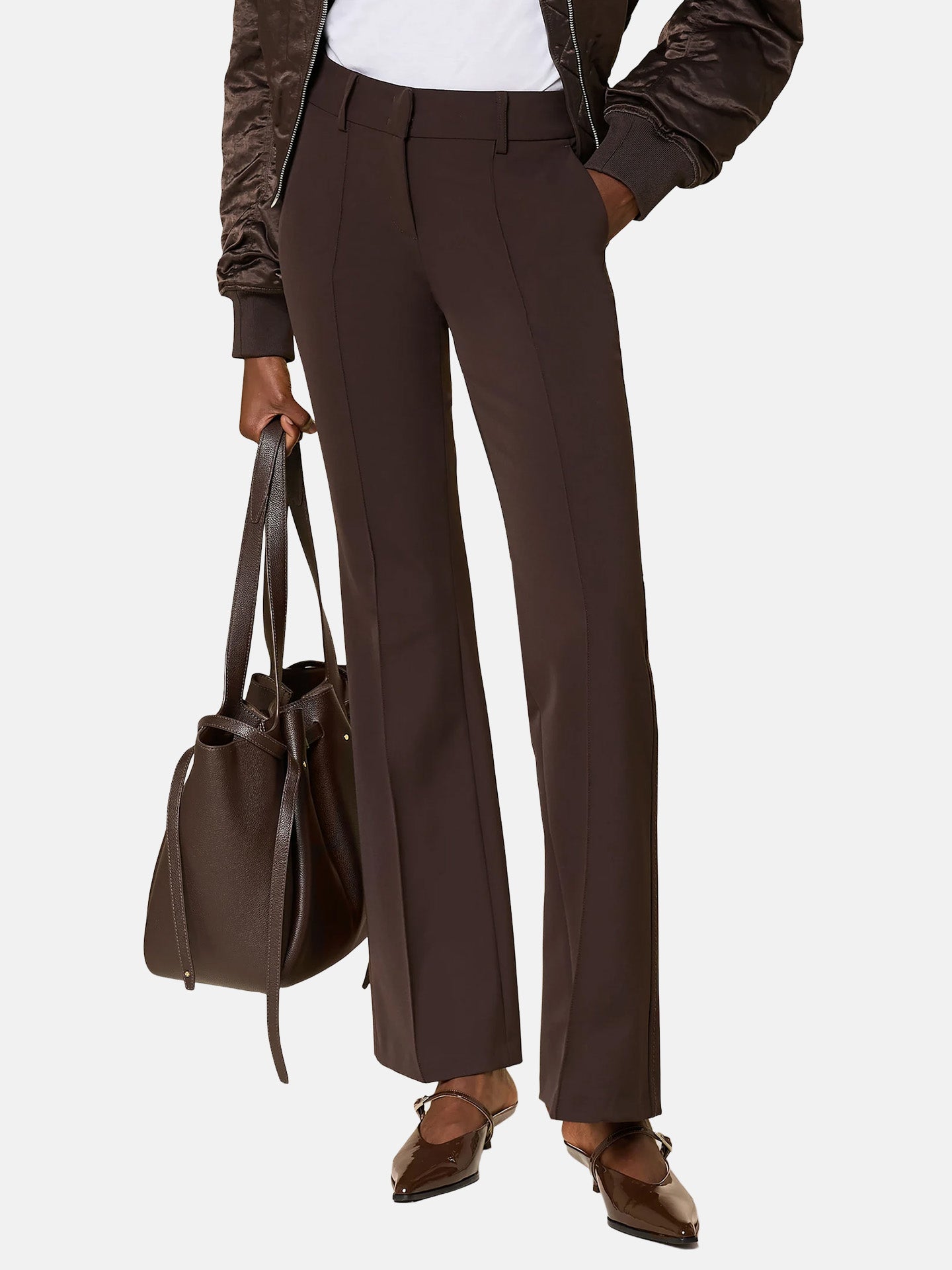 Farah Long Marlenebyxa - Stenströms Store