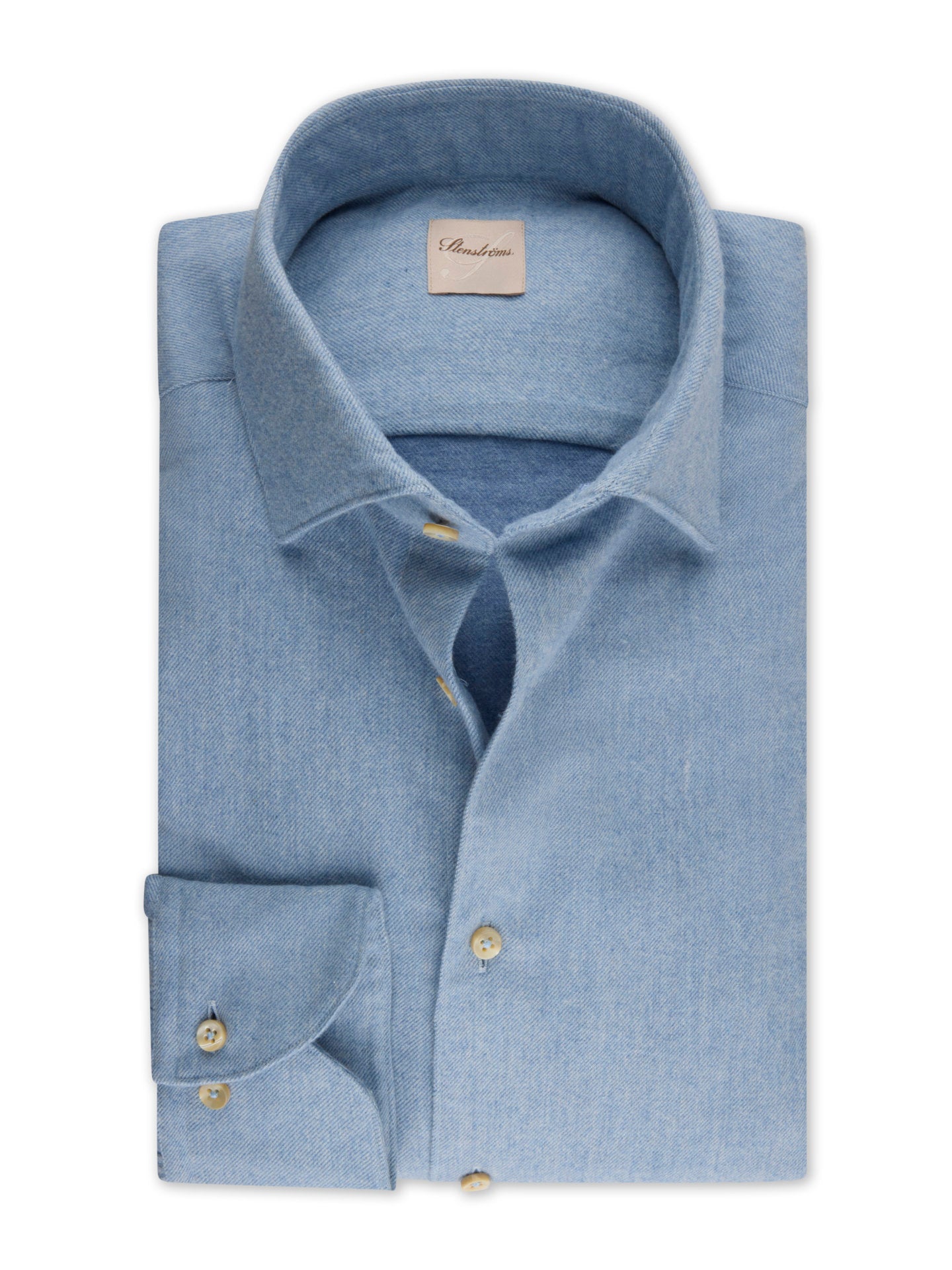 Regular Fit Flanellskjorta - Stenströms Store