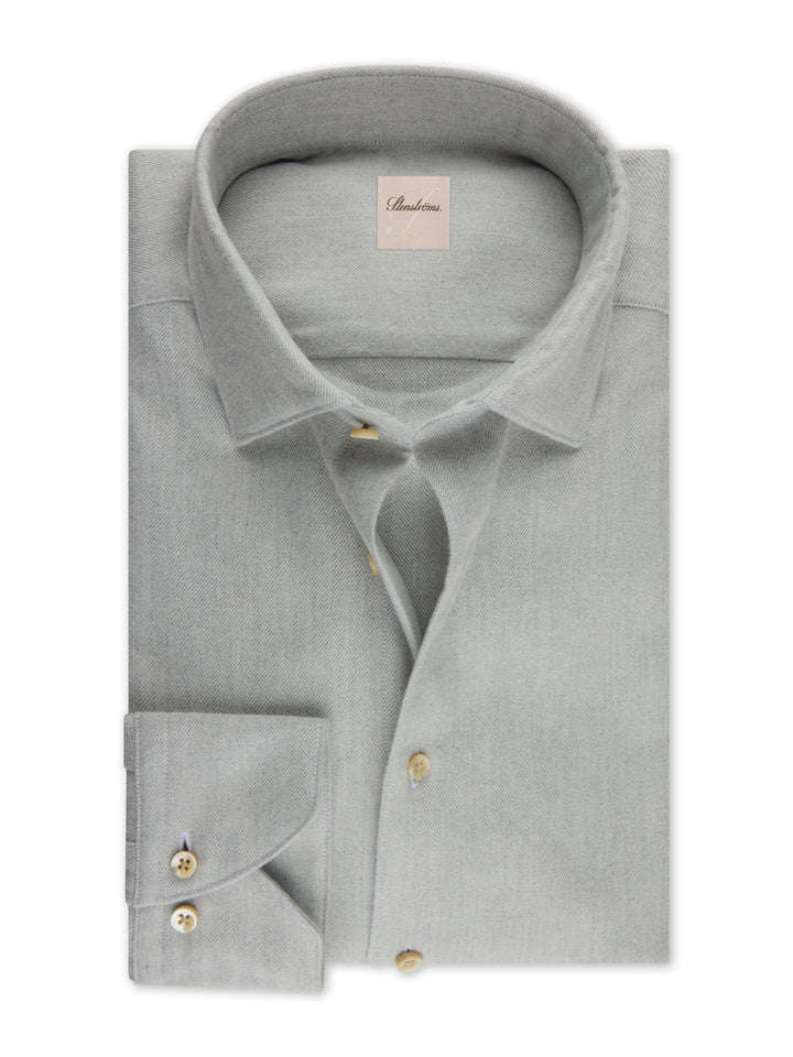 Regular Fit Flanellskjorta - Stenströms Store