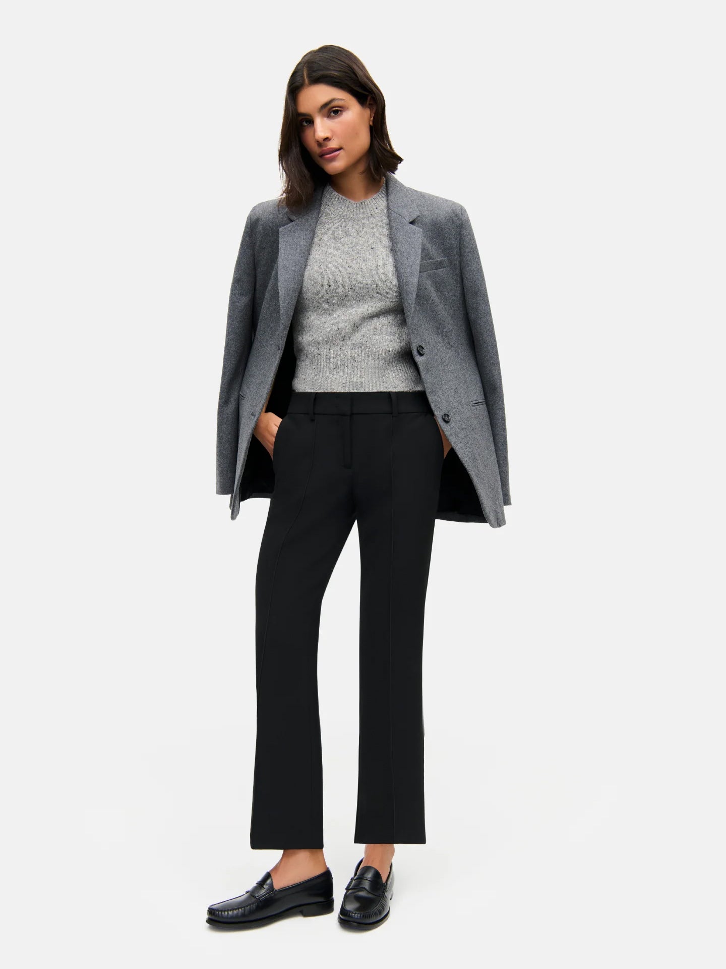 Farah Cropped Flared Byxa - Stenströms Store