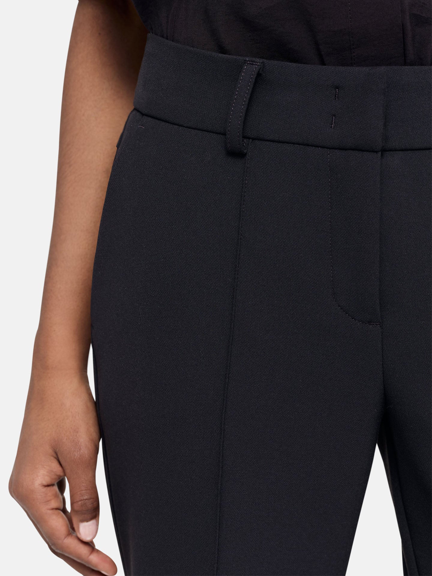 Farah Cropped Flared Byxa - Stenströms Store
