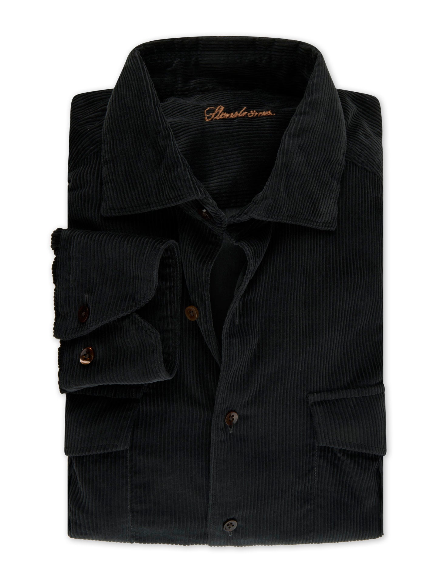 Regular Fit Manchesterskjorta - Stenströms Store