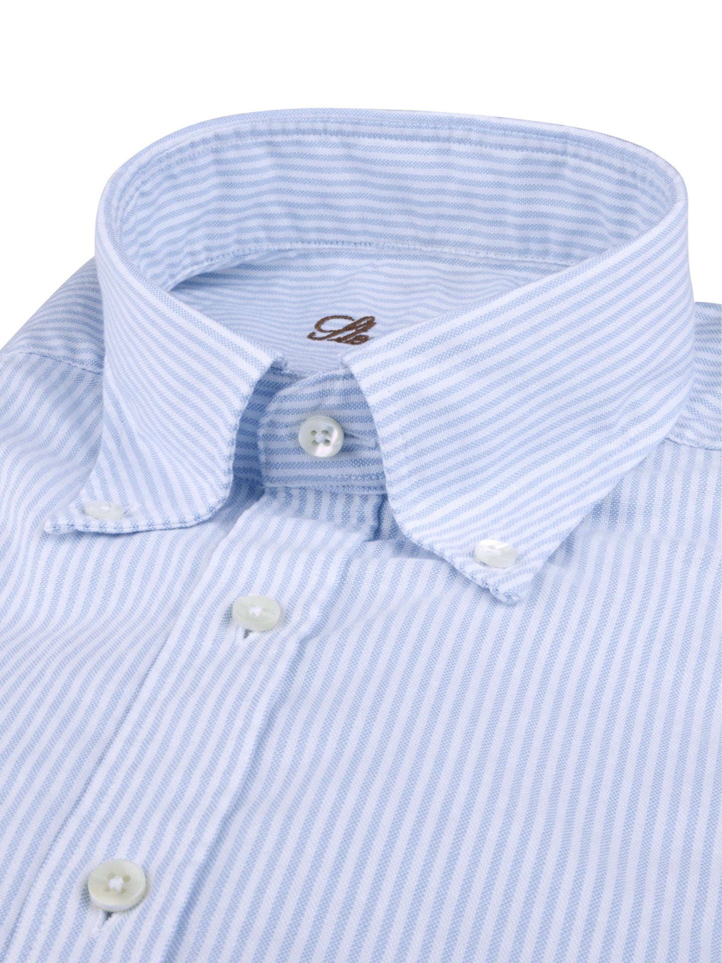 Regular Randig Oxfordskjorta - Stenströms Store