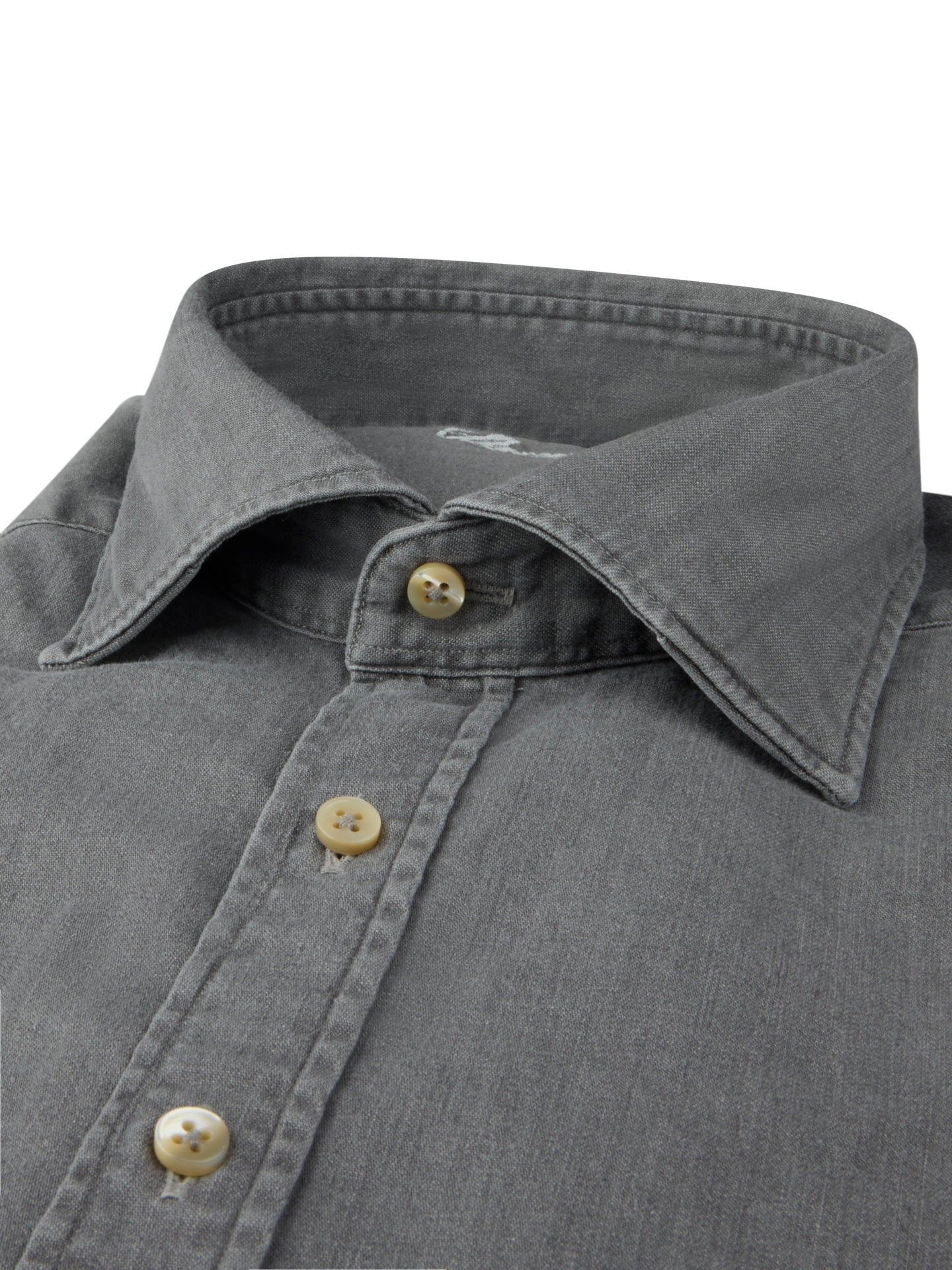 Regular Fit Denimskjorta - Stenströms Store