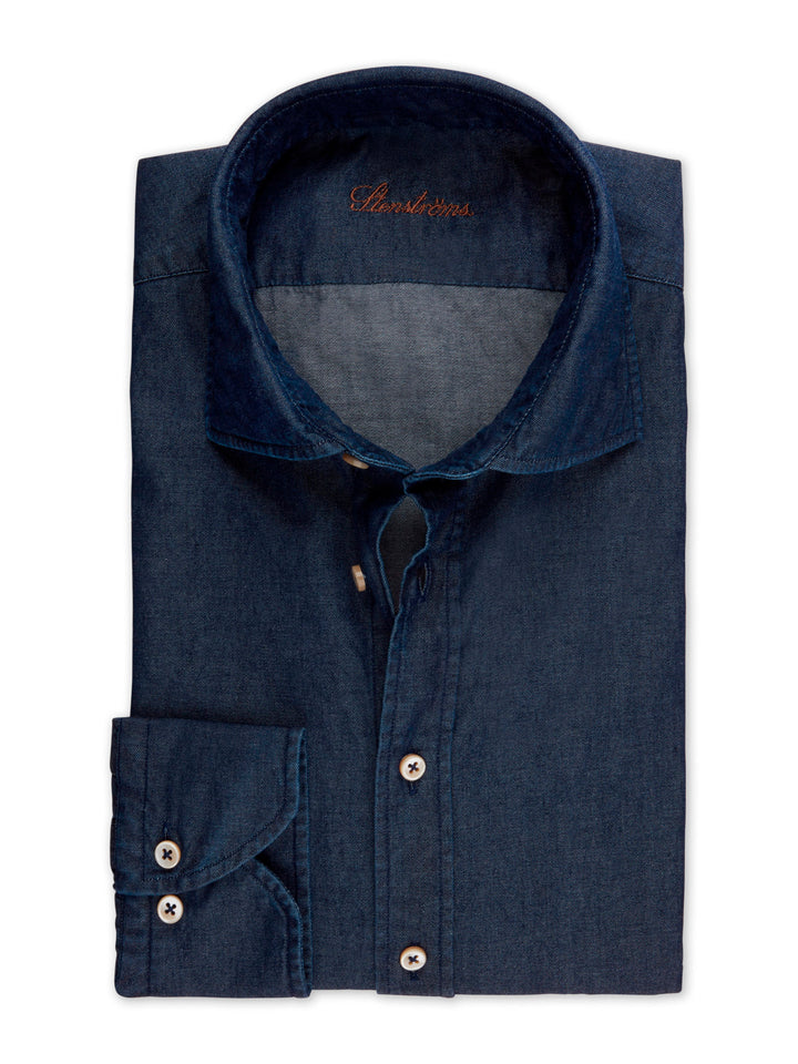 Slimline Denimskjorta - Stenströms Store