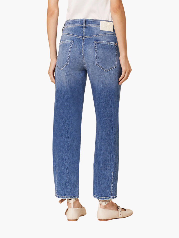 Elin O-Shape Cropped Jeans - Stenströms Store