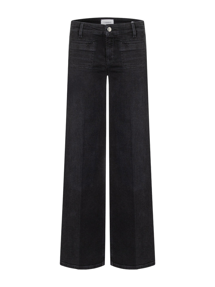 Tess Straight Patch Pocket Jeans - Stenströms Store