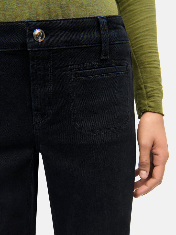 Tess Straight Patch Pocket Jeans - Stenströms Store