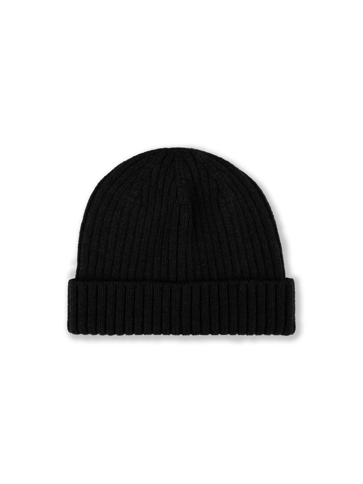 Ribbstickad Merino Mössa - Stenströms Store