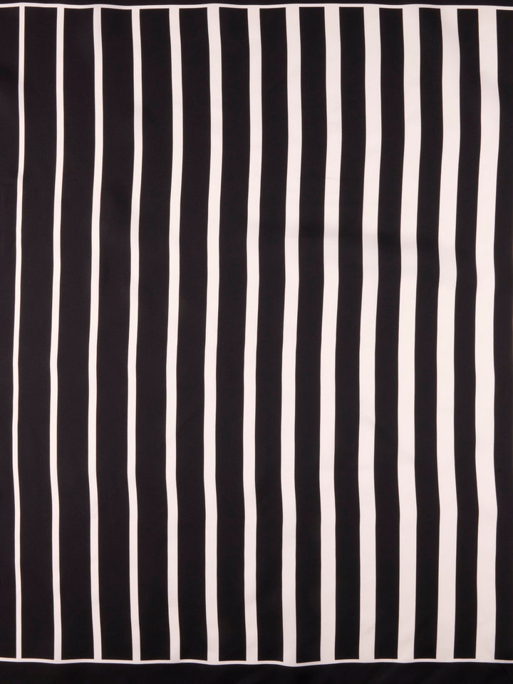 Randig 65x65cm Sidenscarf - Stenströms Store