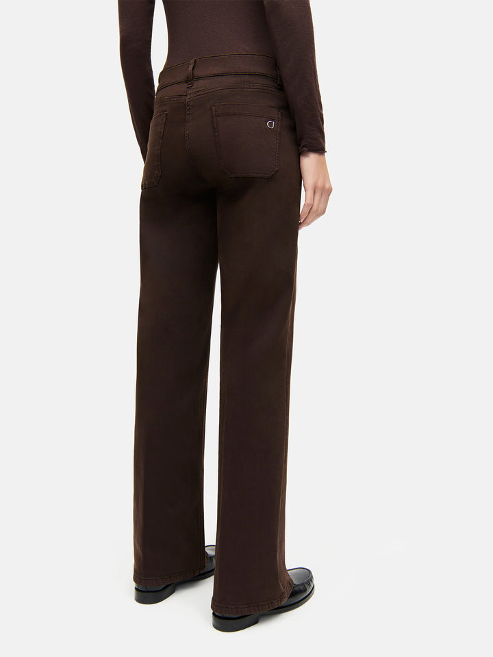 Tess Straight Patch Pocket Jeans - Stenströms Store