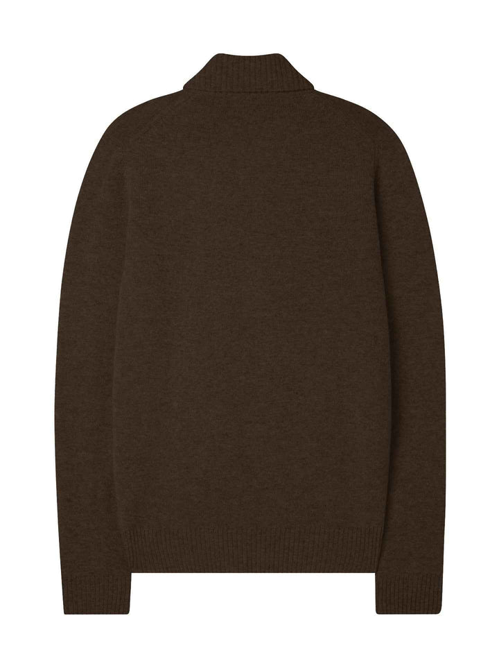 Ballater Full Zip Lammullscardigan