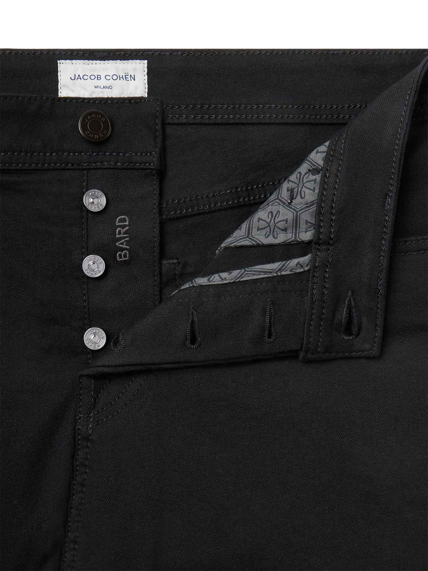 Bard Slim Fit Stay Black Jeans