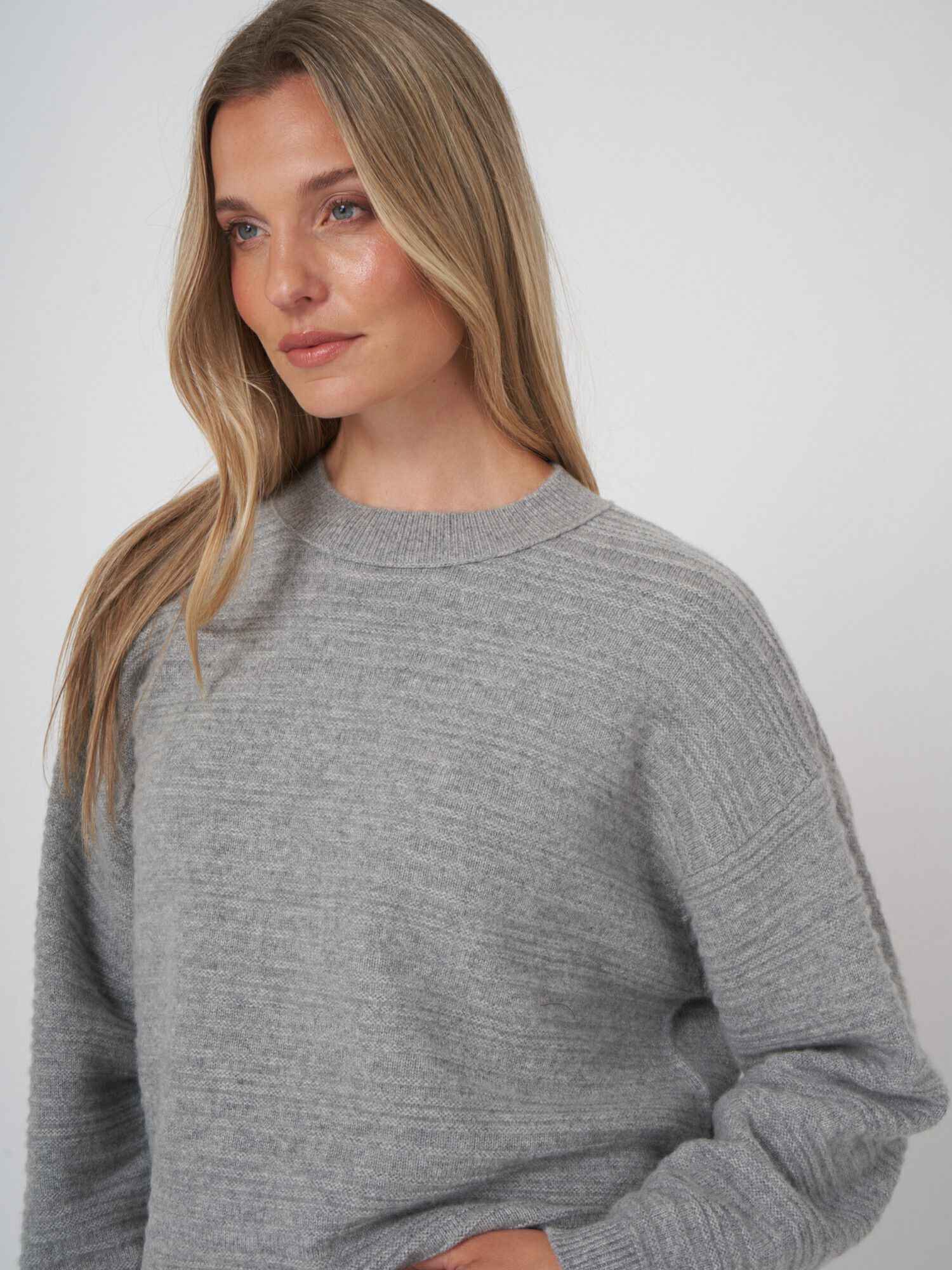 Boxy Fit Cashmere Tröja