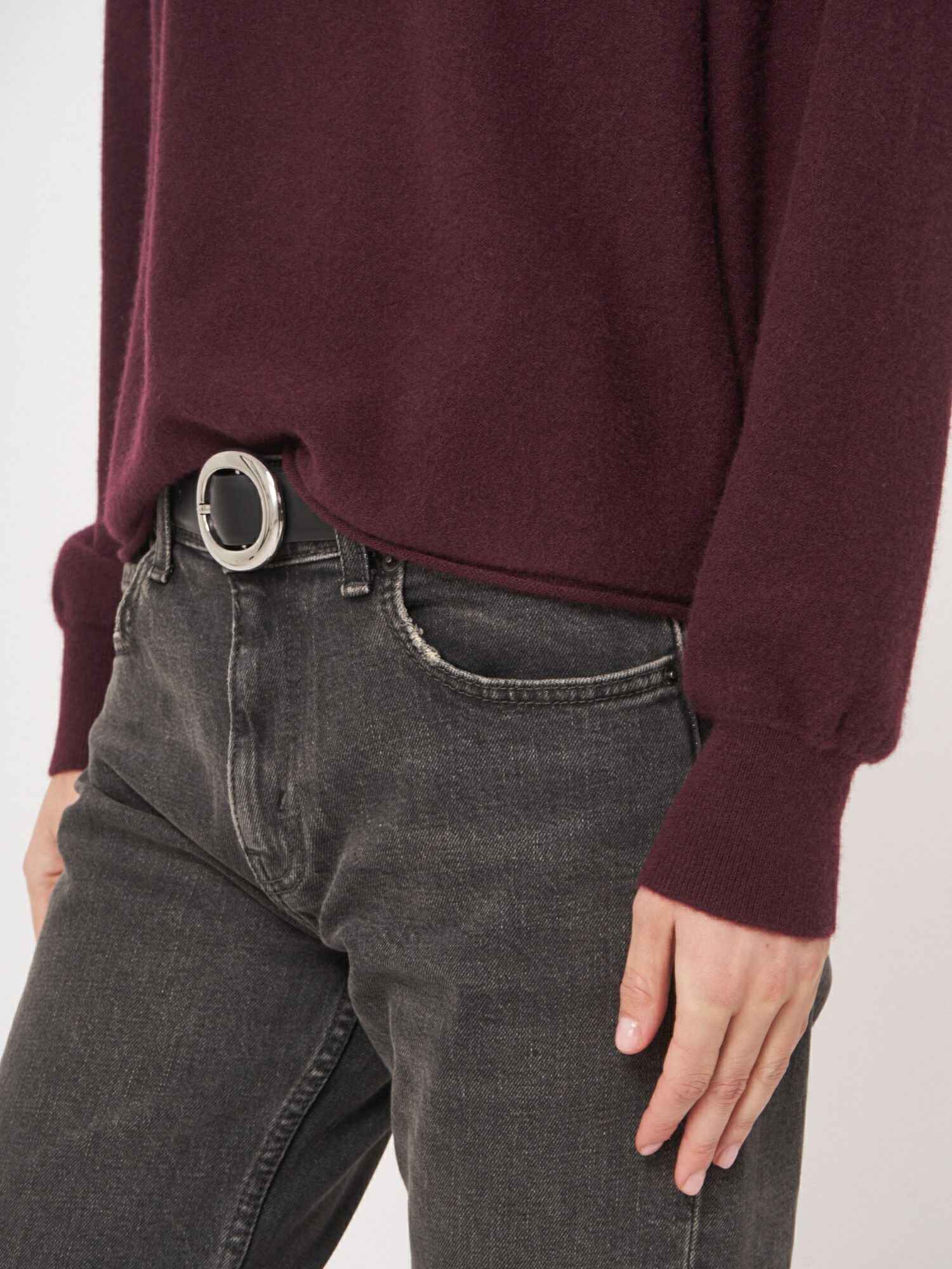 Stickad Cashmere Pullover