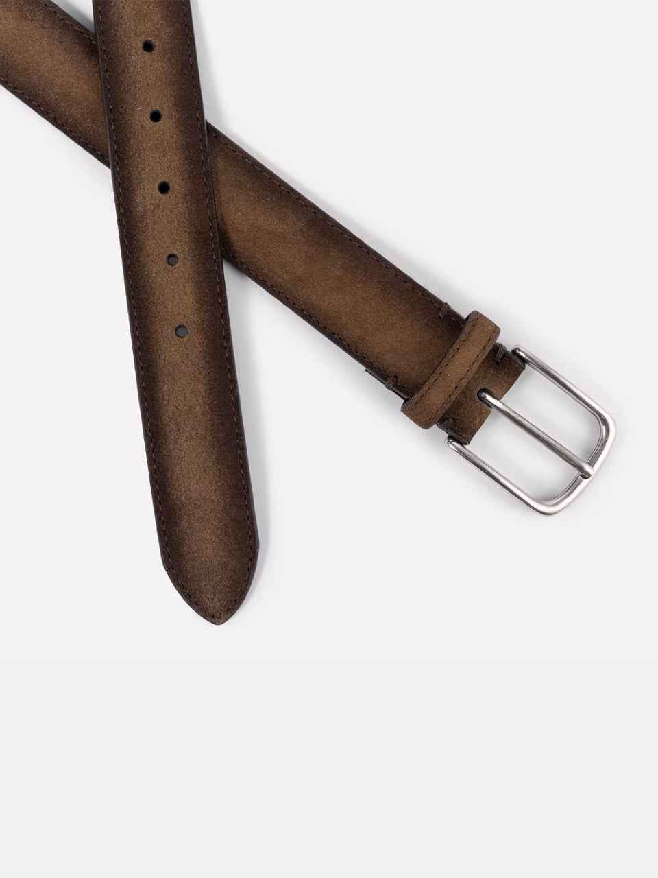 Mockabälte i skinn