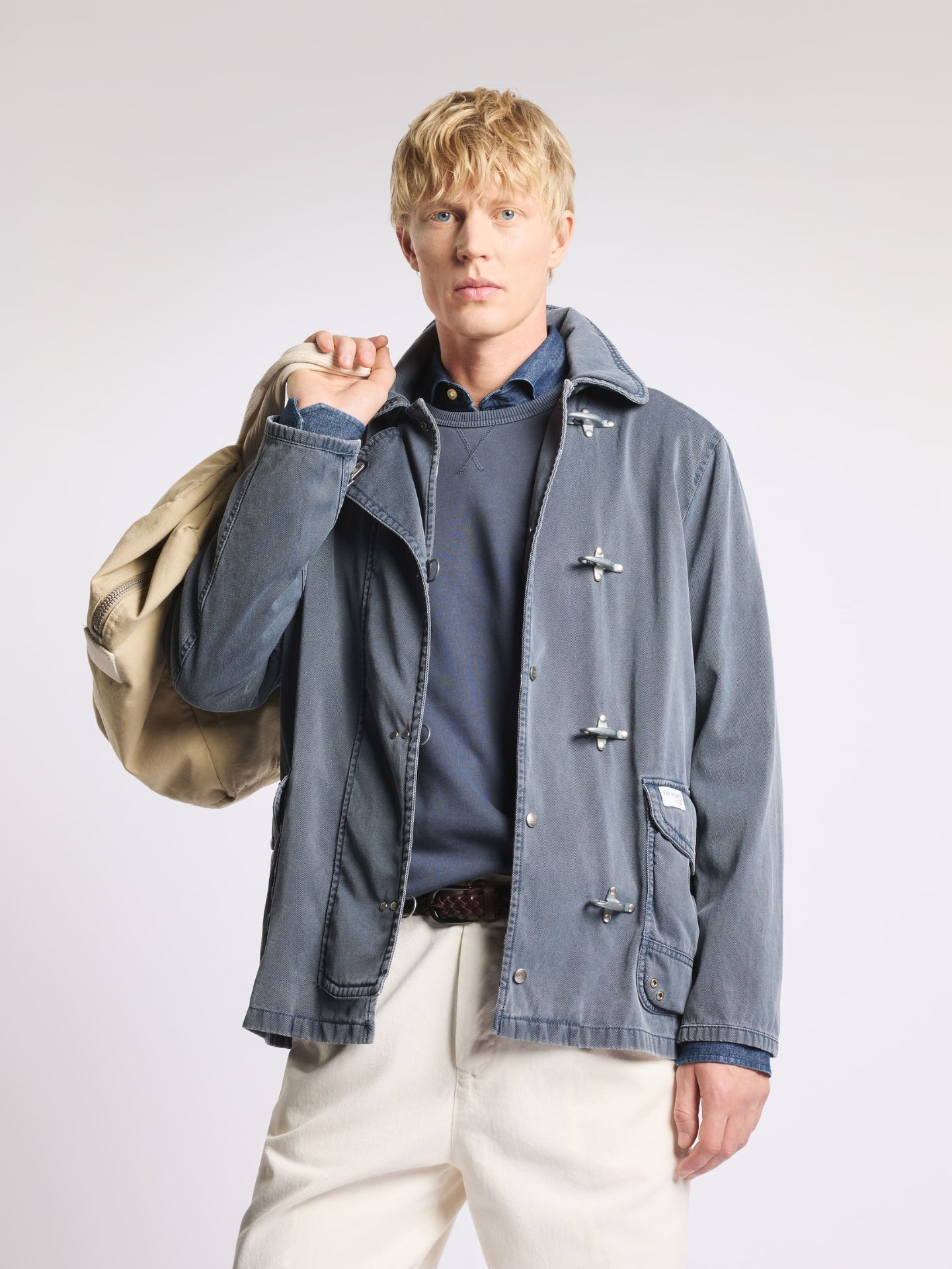 4 Ganci Cotton Twill Jacket