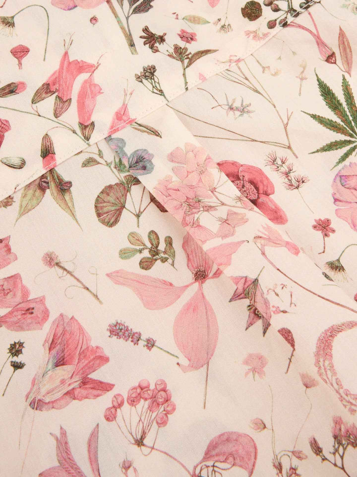 Siri Relaxed Mönstrad Skjorta