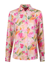 Pink Siri Floral Shirt