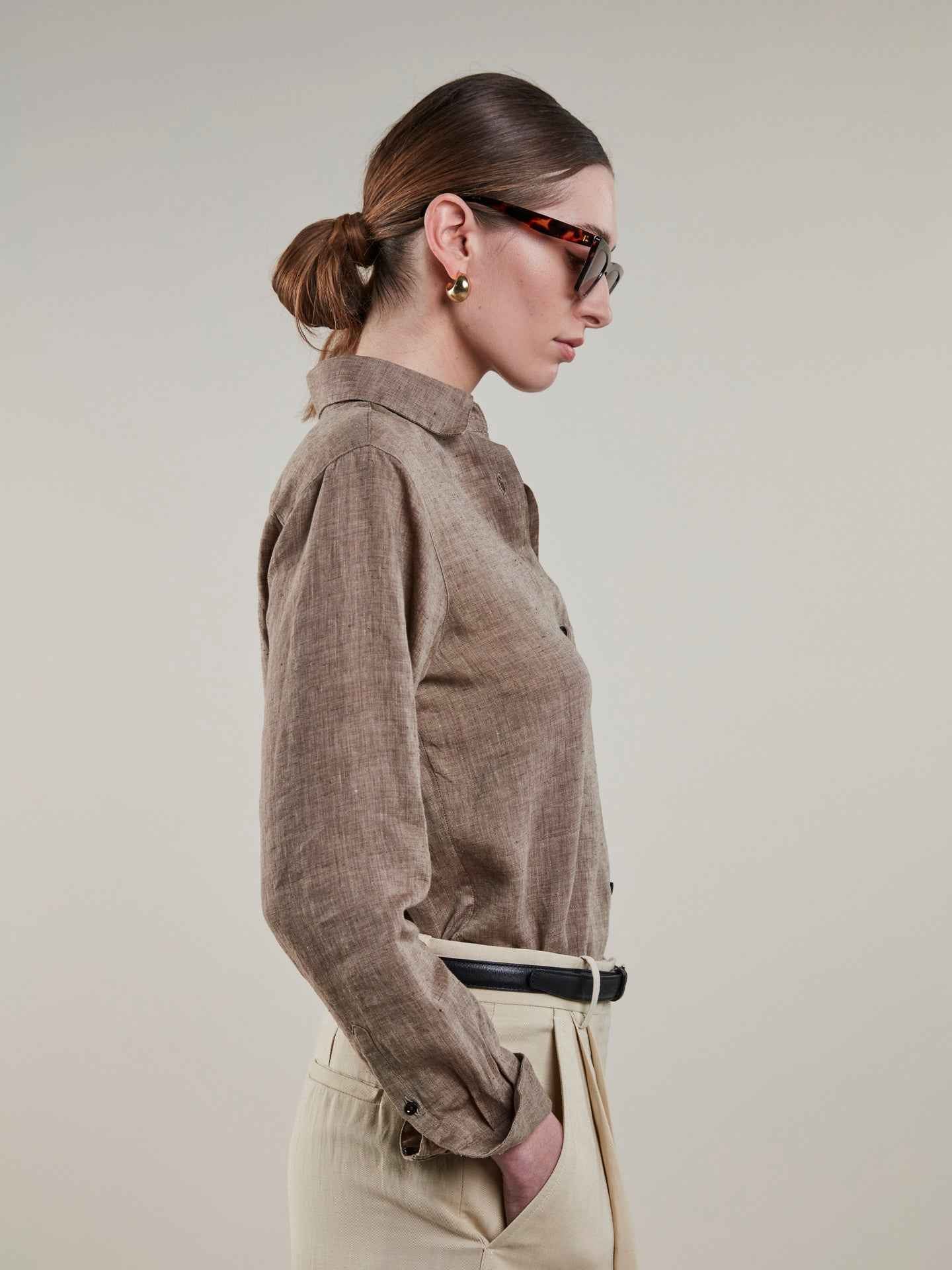 Siri Relaxed Linneskjorta