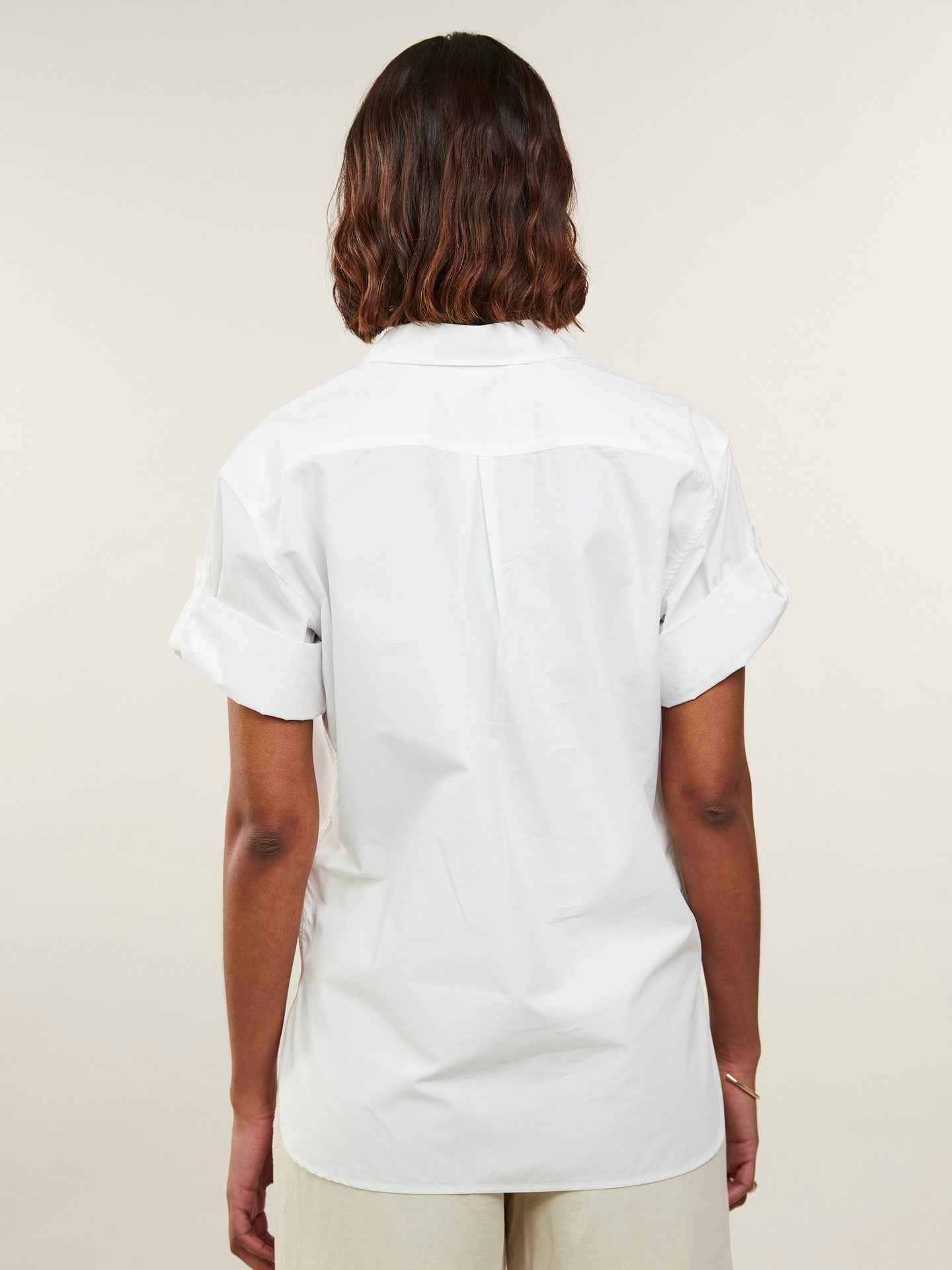 Jenna Pop-over Bomullsskjorta