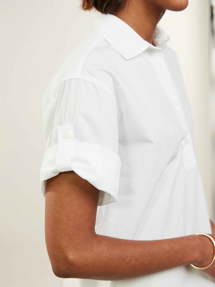 Jenna Pop-over Bomullsskjorta