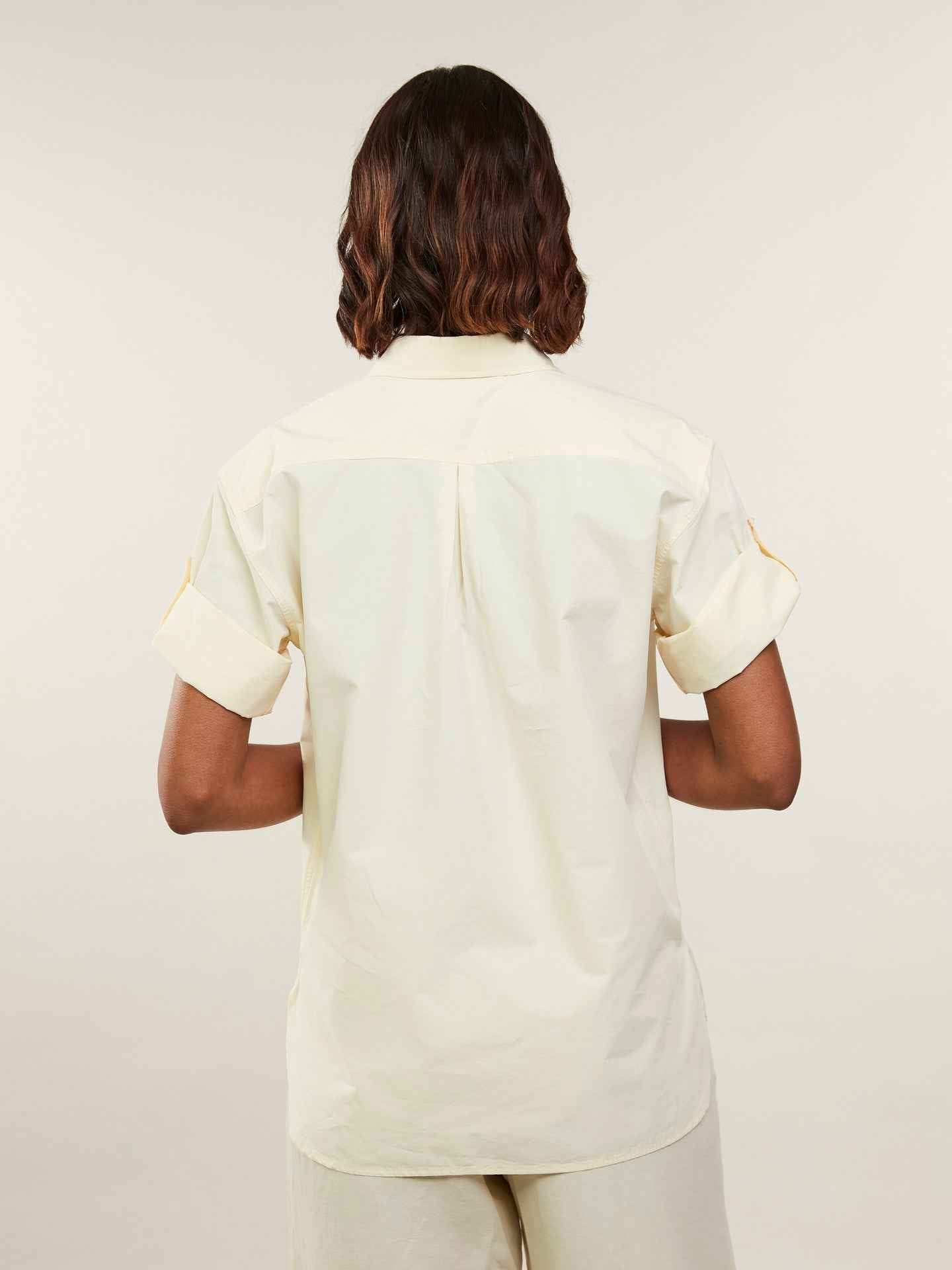 Jenna Pop-over Bomullsskjorta