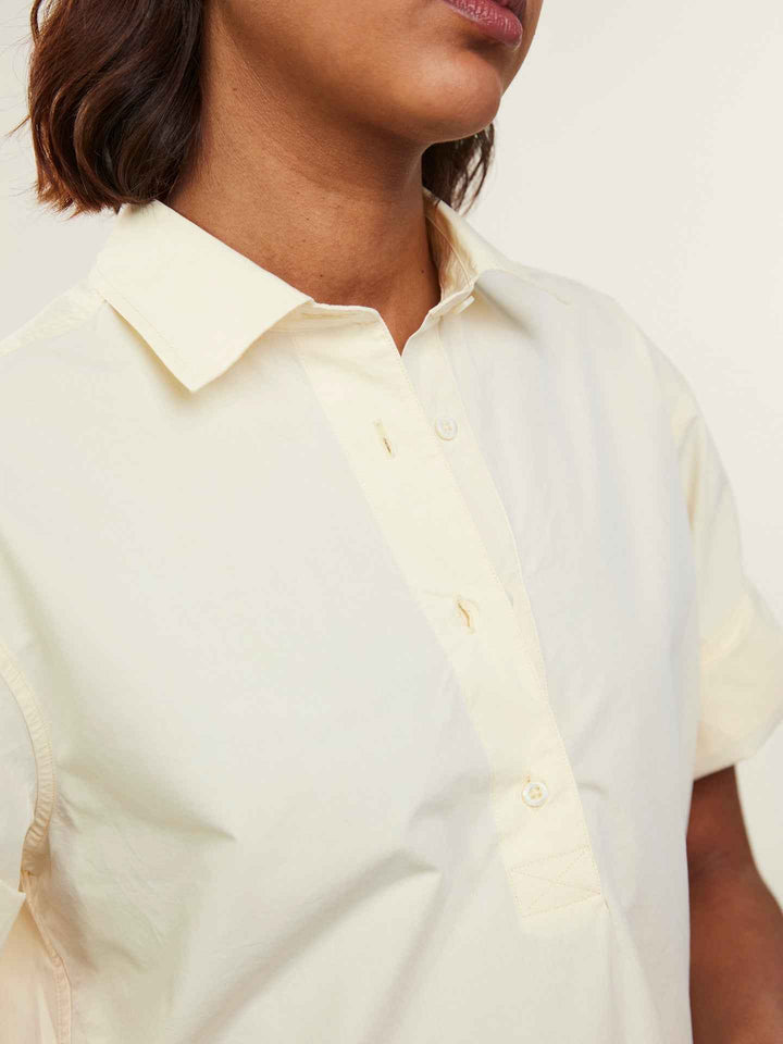 Jenna Pop-over Bomullsskjorta