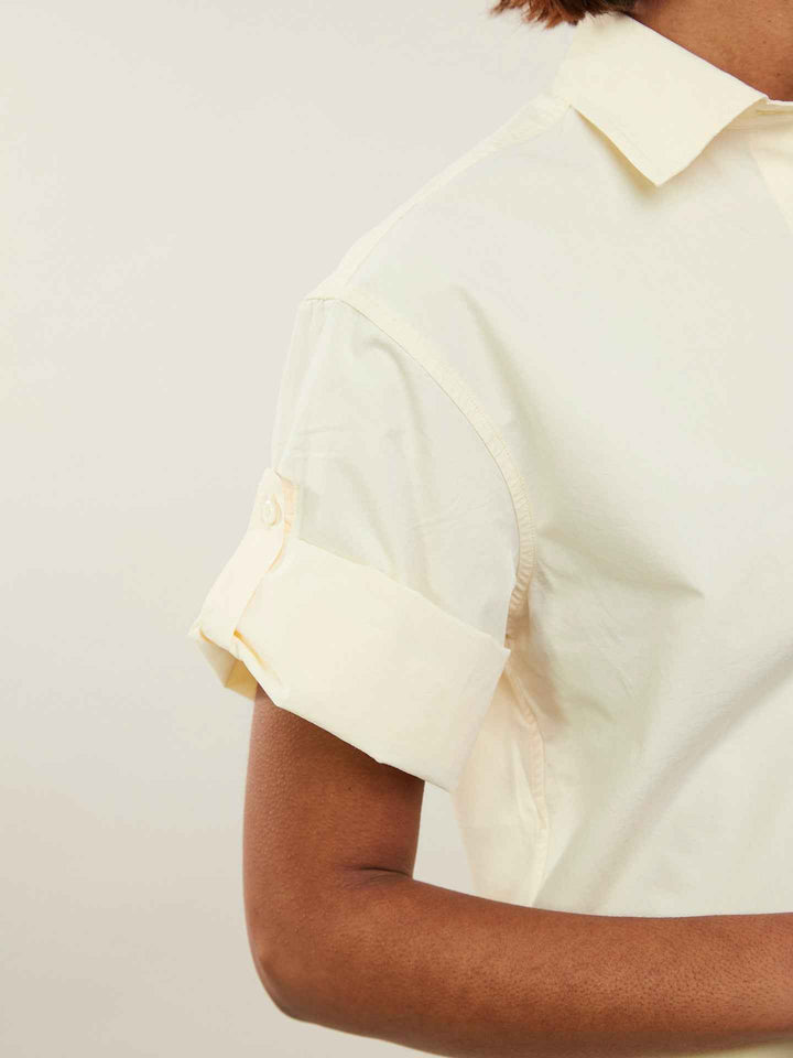 Jenna Pop-over Bomullsskjorta