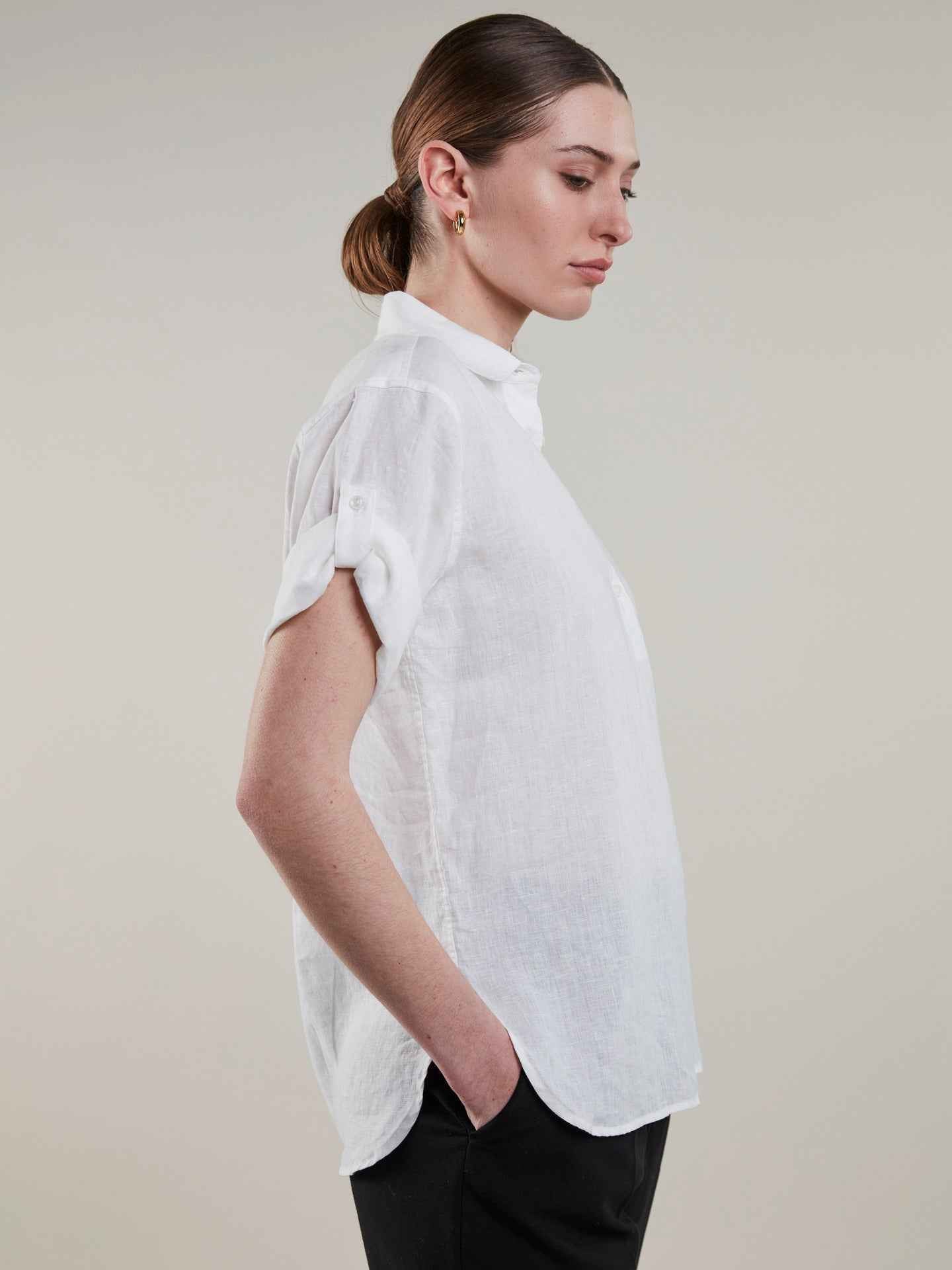 Jenna Linne Pop-over Skjorta