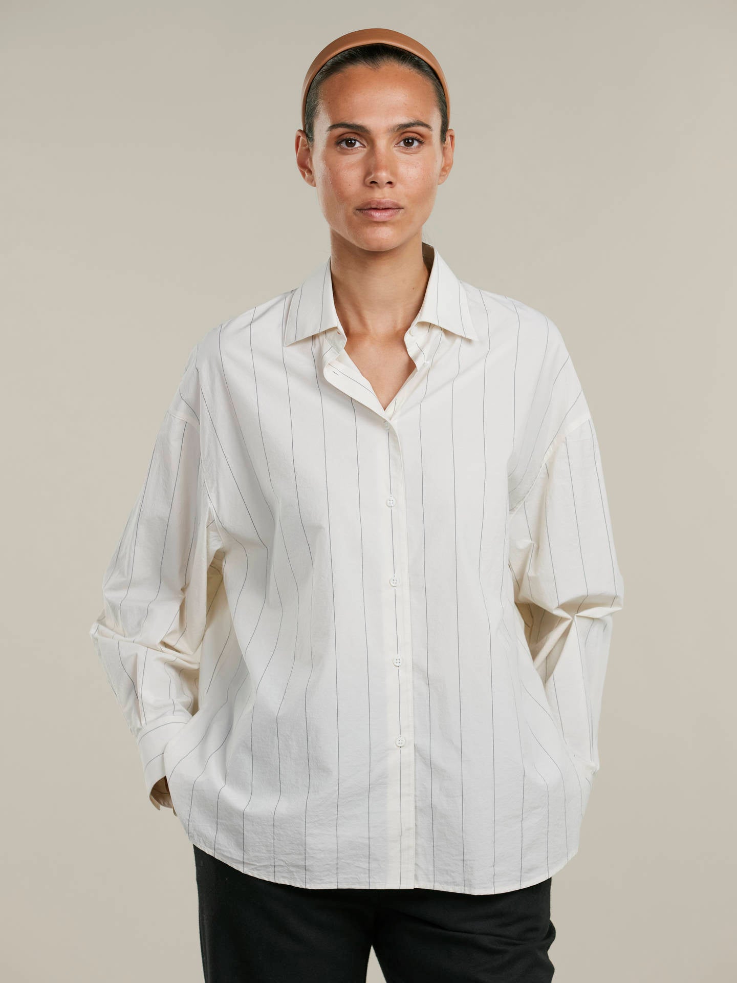 Koda Oversize Randig Skjorta - Stenströms Store