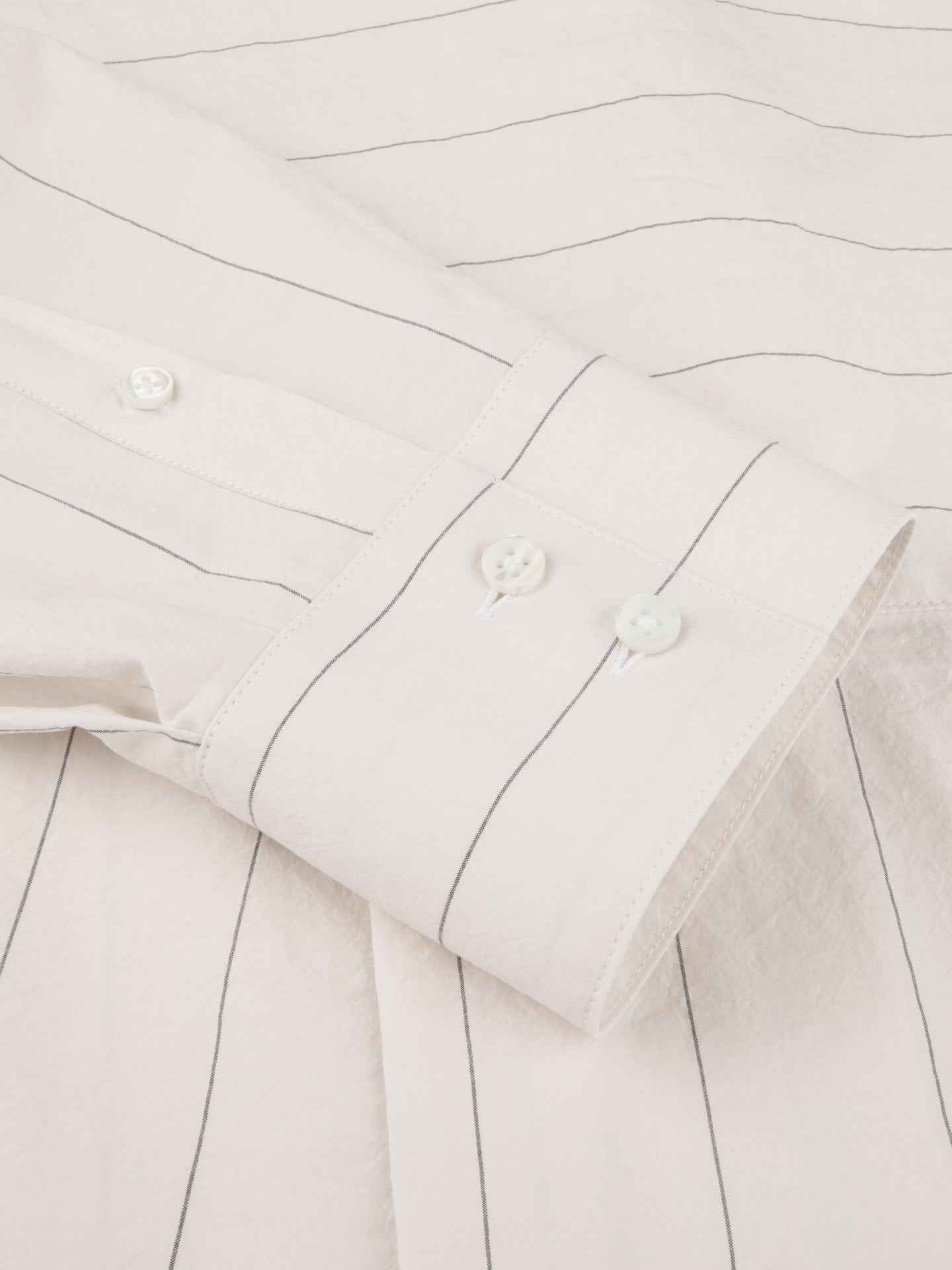Koda Oversize Randig Skjorta
