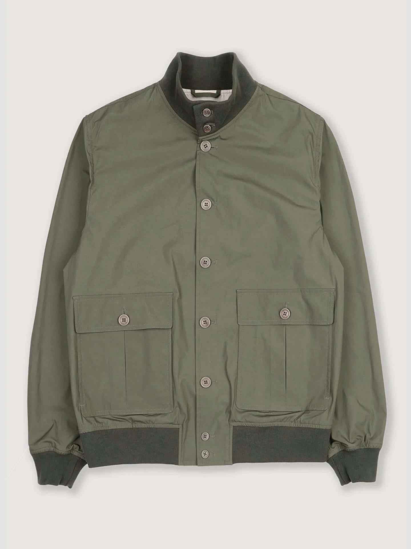 Grön Valstarino Cotton Jacket
